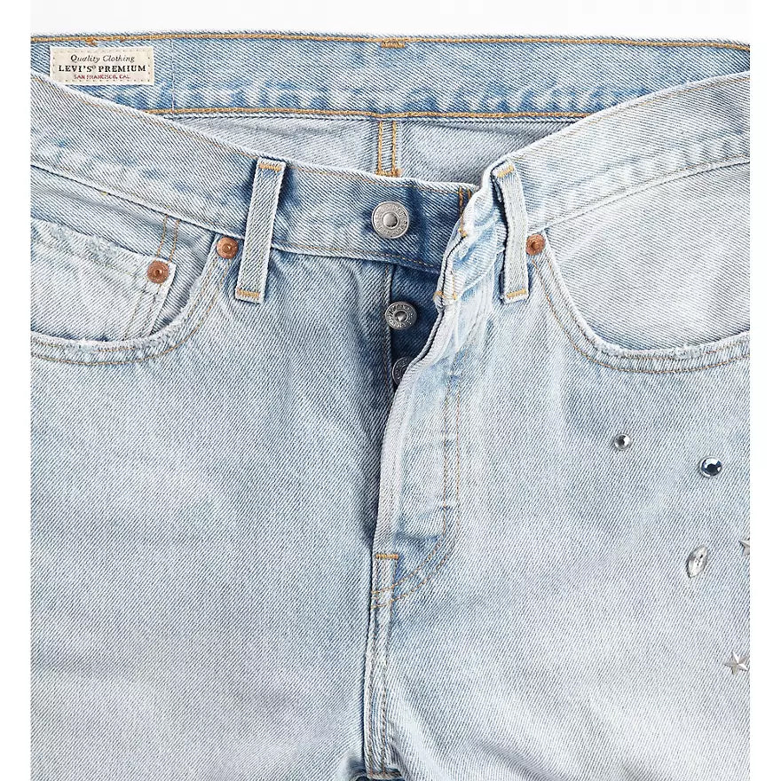 Jean Droit Taille Mi-Haute Levi's 501 Bleu