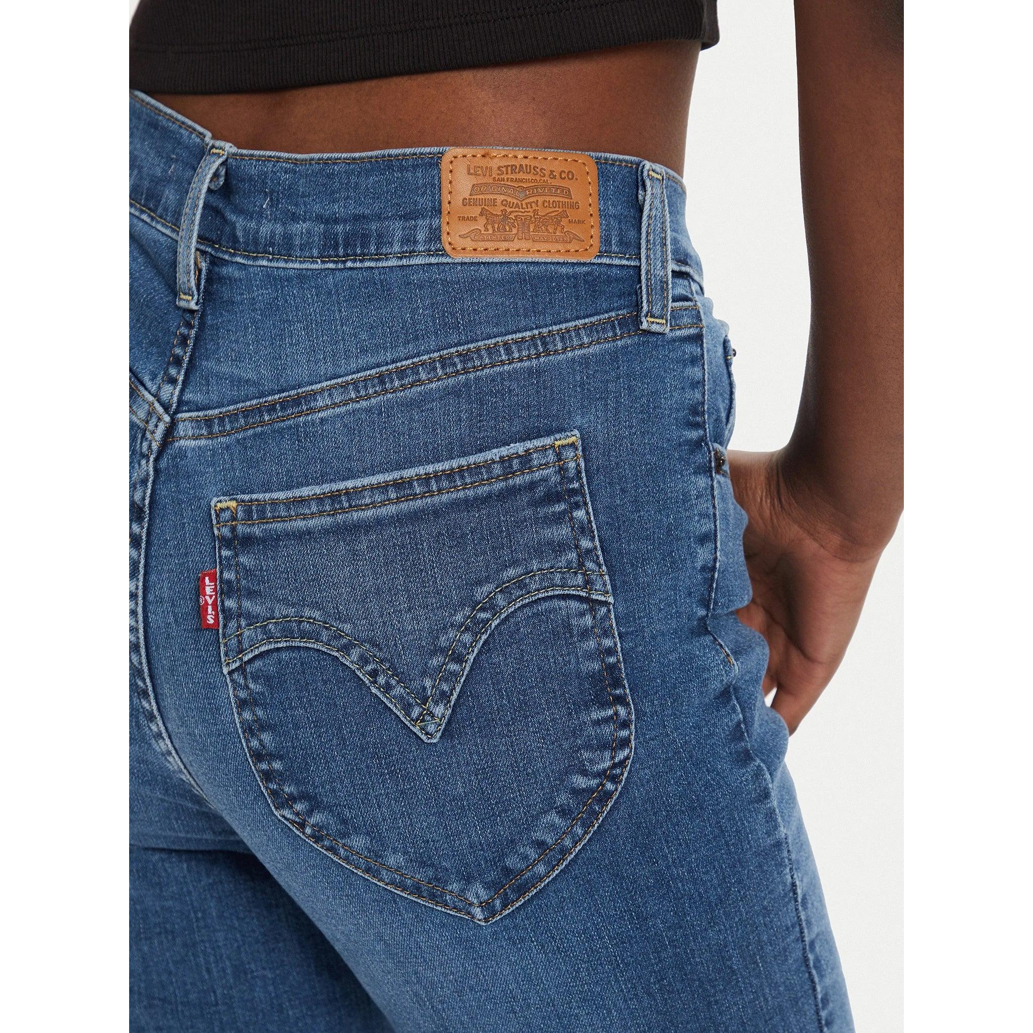 Jean Skinny Taille Haute Levi's Retro High Bleu