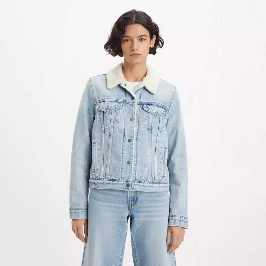 Veste En Jean Levi's Sherpa Trucker