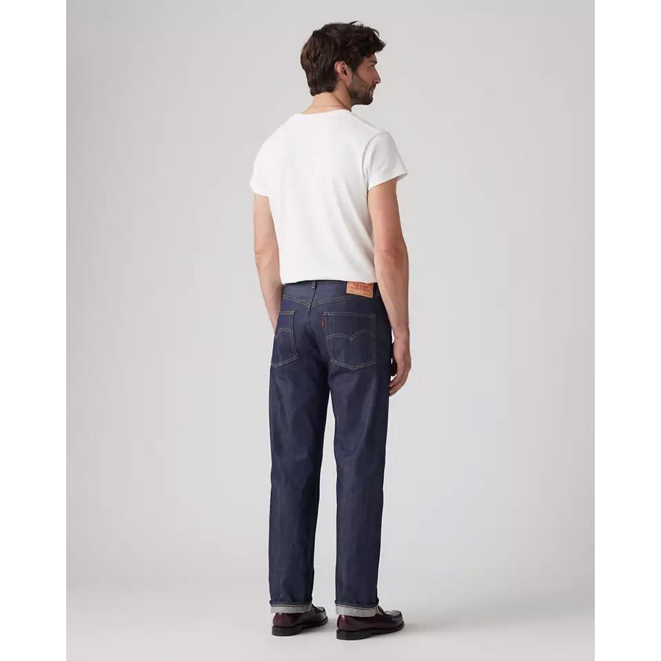 Jean Droit Taille Mi-Haute Levi's 501 1966 Bleu