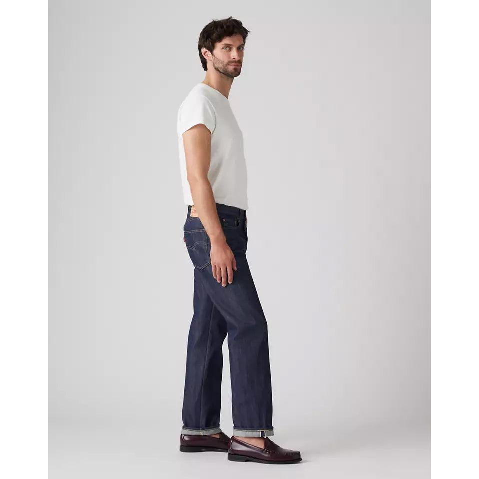 Jean Droit Taille Mi-Haute Levi's 501 1966 Bleu