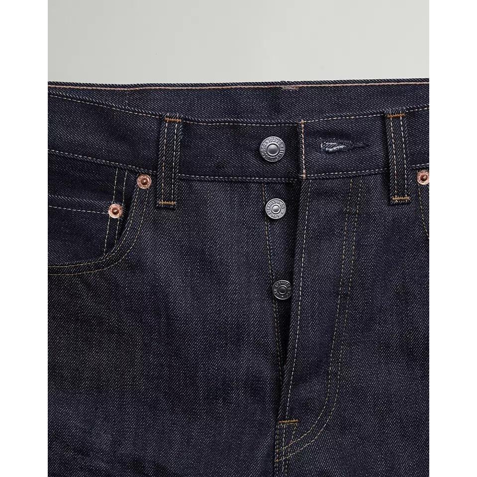 Jean Droit Taille Mi-Haute Levi's 501 1966 Bleu
