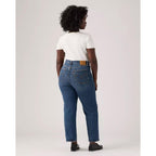 Jean Droit Taille Très Haute Levi's Ribcage Blanc