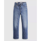 Jean Droit Taille Très Haute Levi's Ribcage Blanc