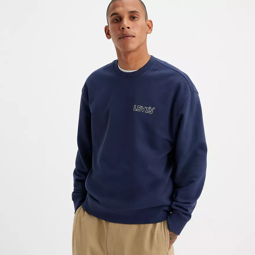 Sweat Levi's Graphic Bleu Foncé