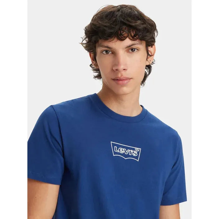 T-Shirt Levi's Graphic Bleu