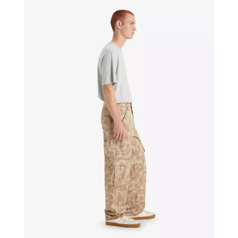 Levi's Stay Loose Beige Loose Cargo Trousers
