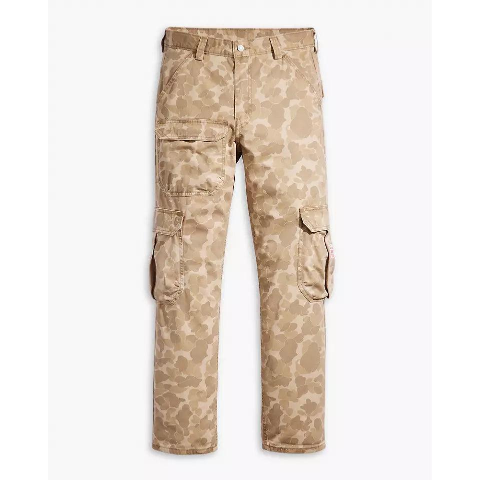 Levi's Stay Loose Beige Loose Cargo Trousers