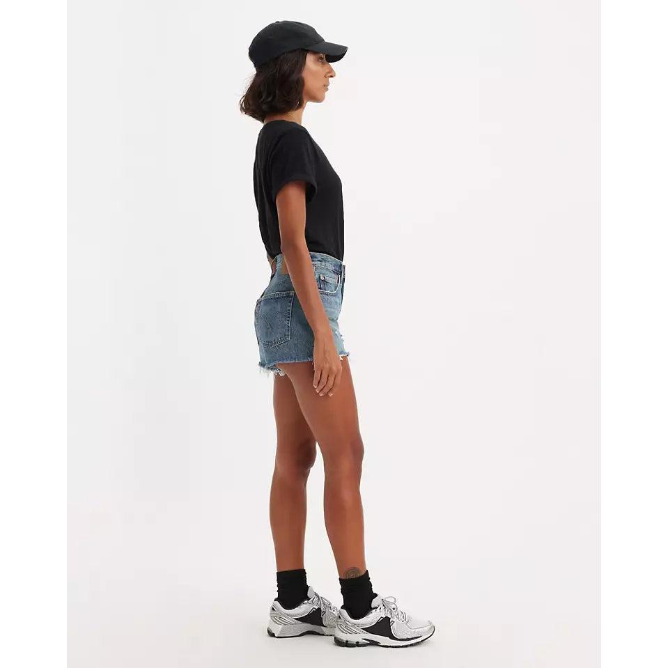 Short En Jean Taille Haute Levi's 501