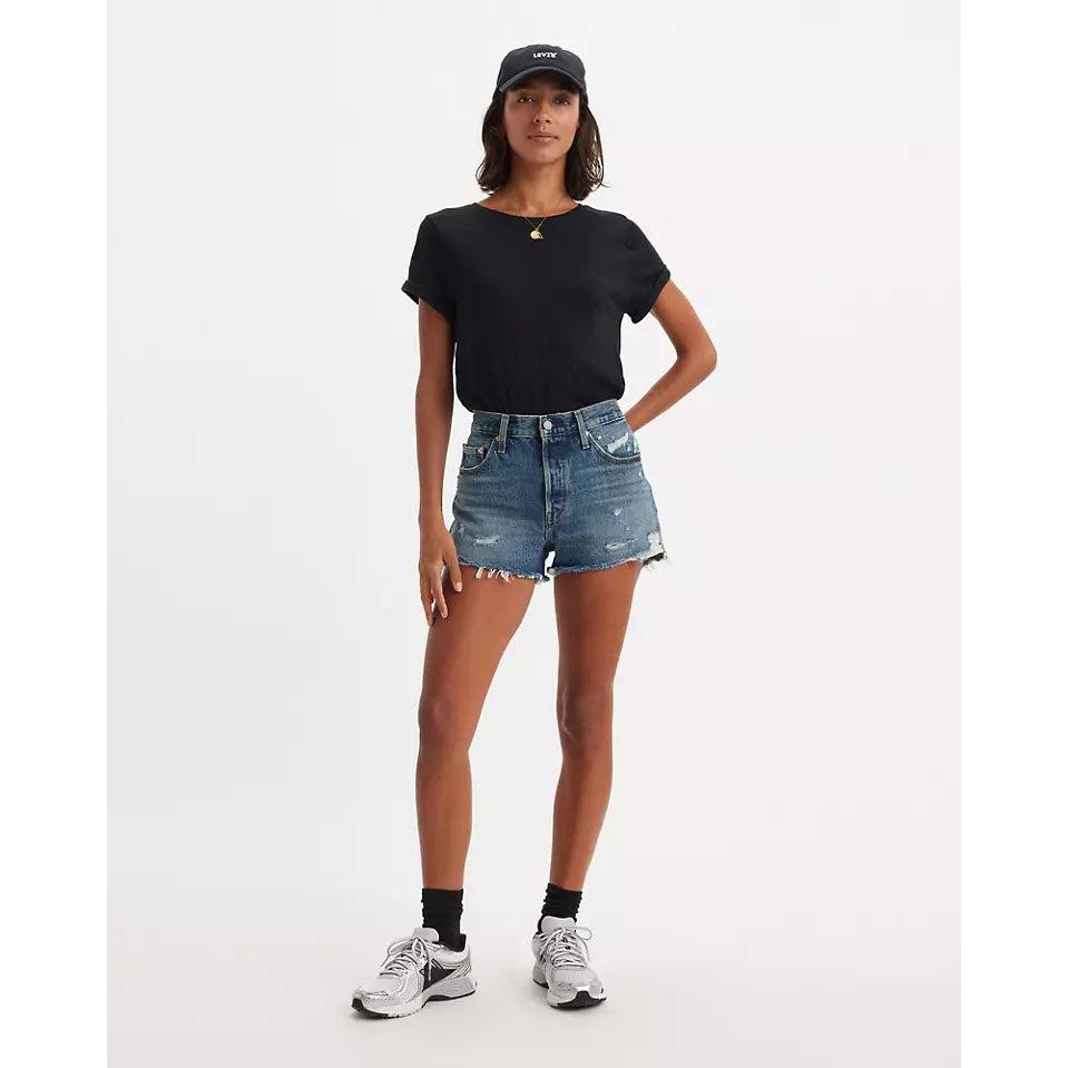 Short En Jean Taille Haute Levi's 501