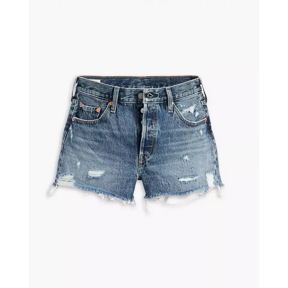 Short En Jean Taille Haute Levi's 501