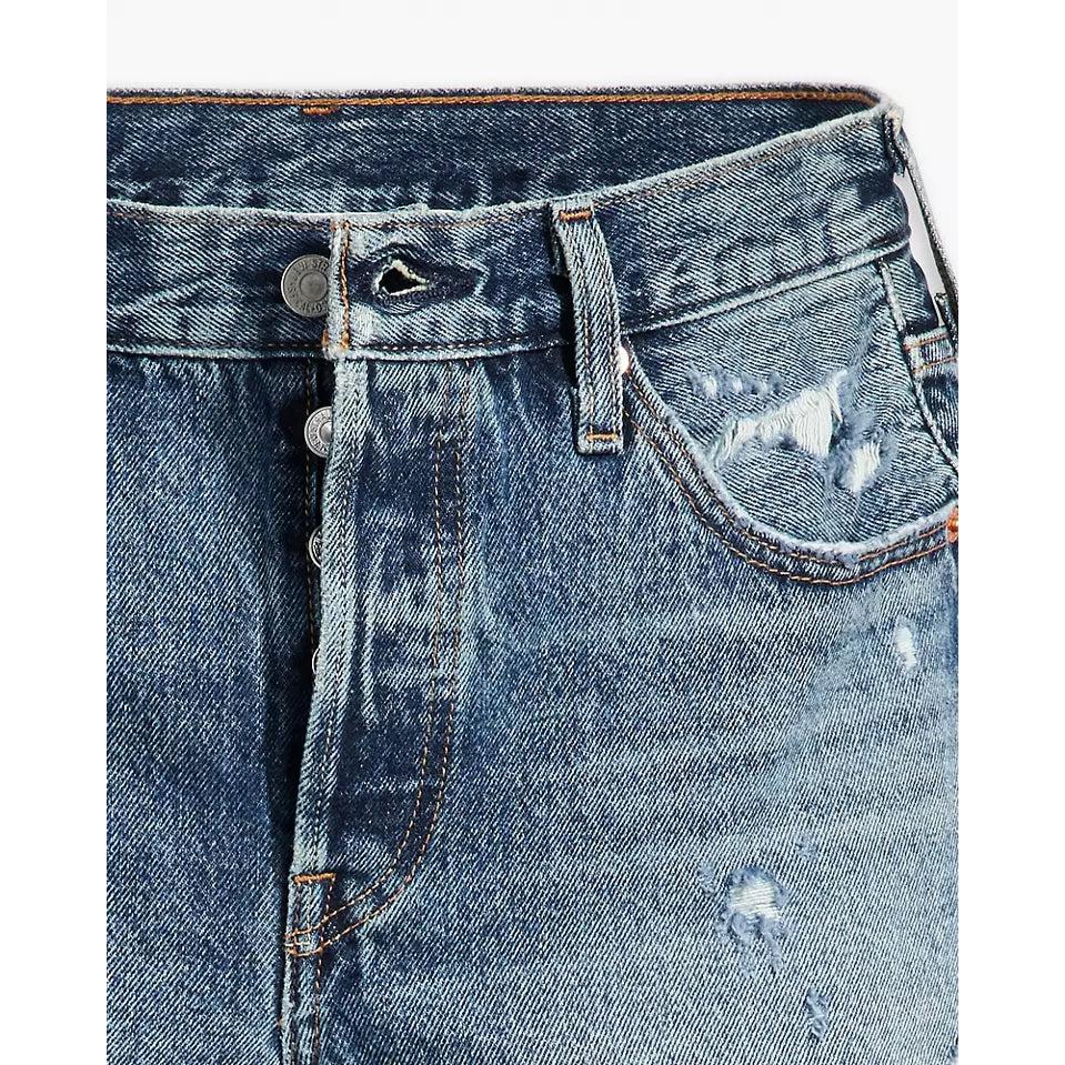 Short En Jean Taille Haute Levi's 501