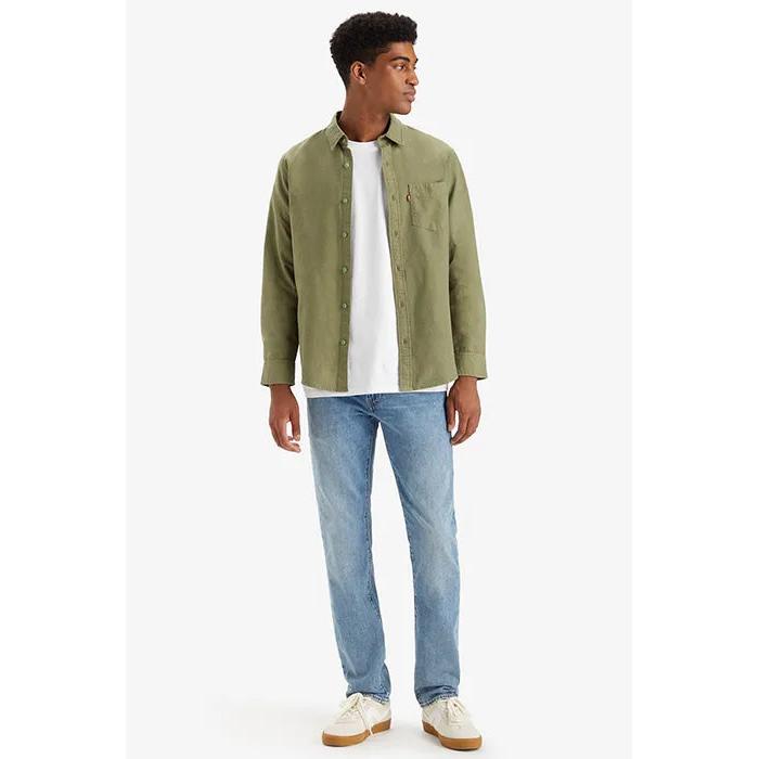 Jean Slim Taille Mi-Haute Levi's 511 Bleu
