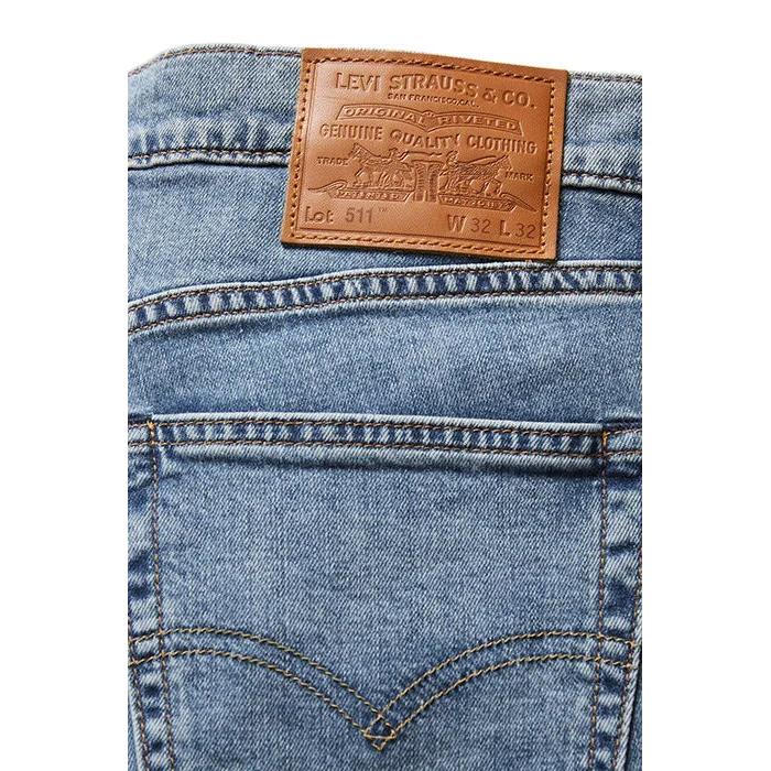 Jean Slim Taille Mi-Haute Levi's 511 Bleu