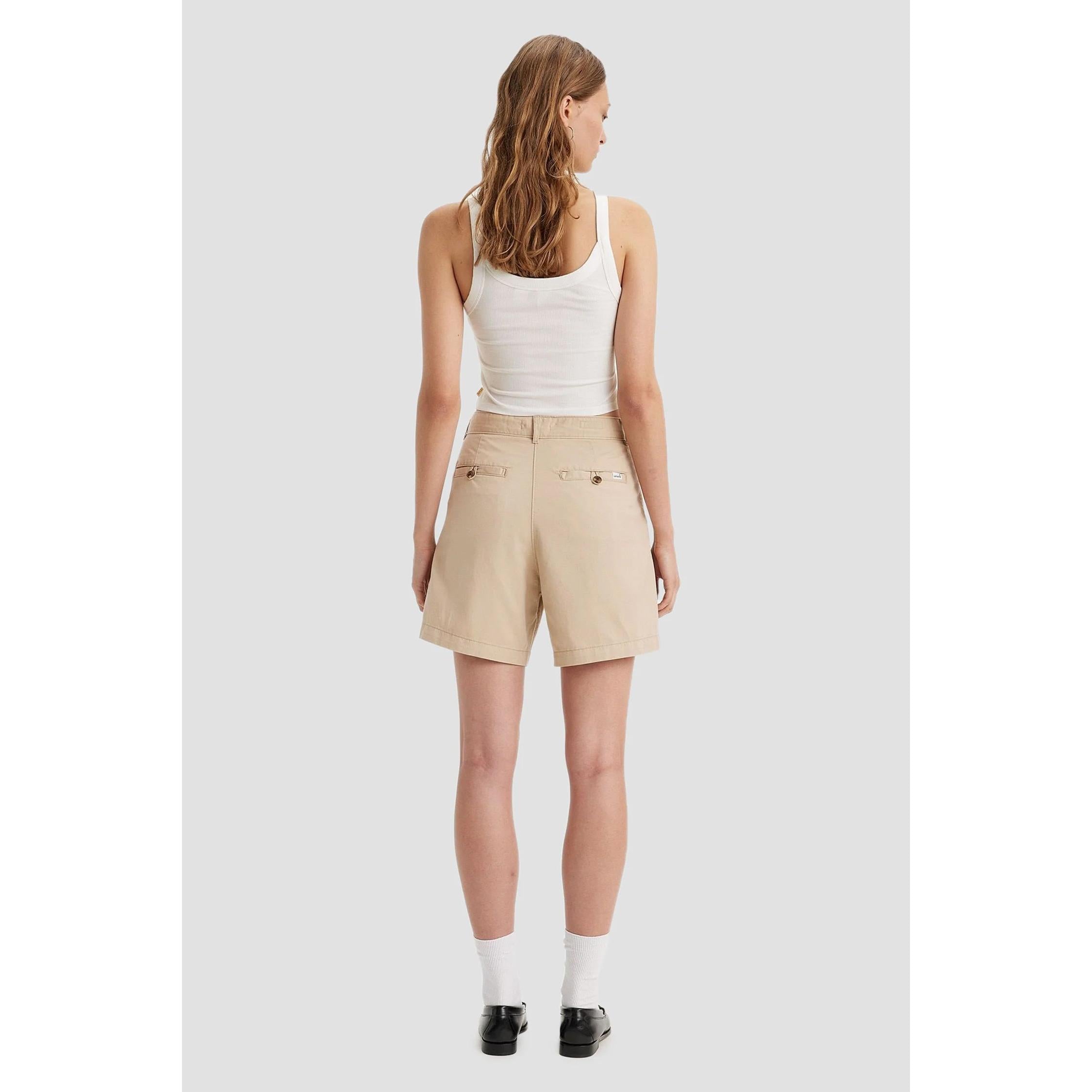 Short À Pinces Levi's Beige