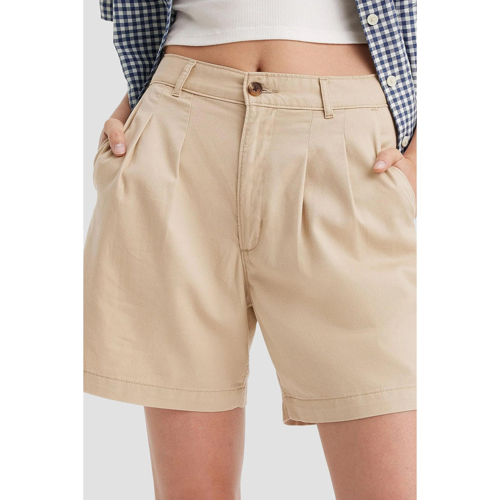 Short À Pinces Levi's Beige