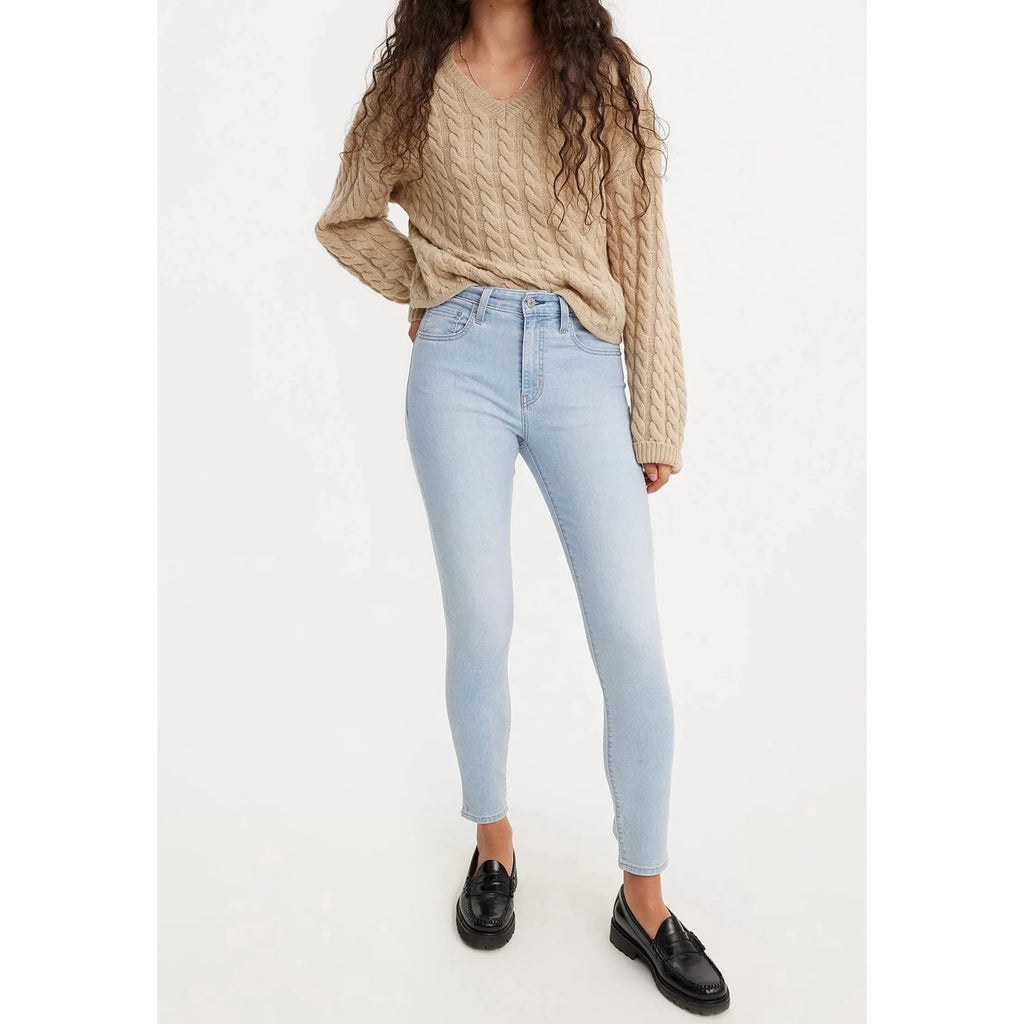Jean Skinny Taille Haute Levi's 721 Bleu