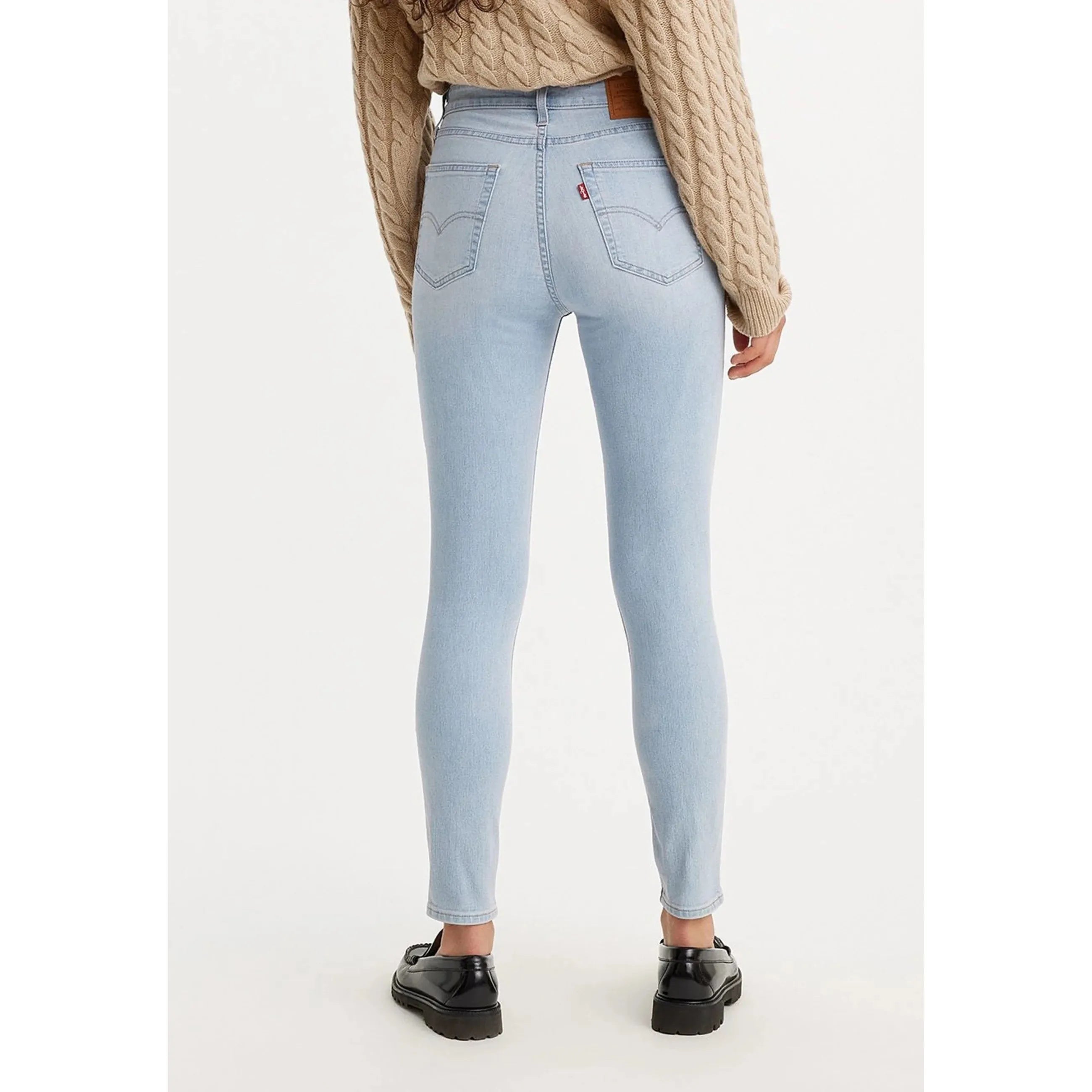 Jean Skinny Taille Haute Levi's 721 Bleu