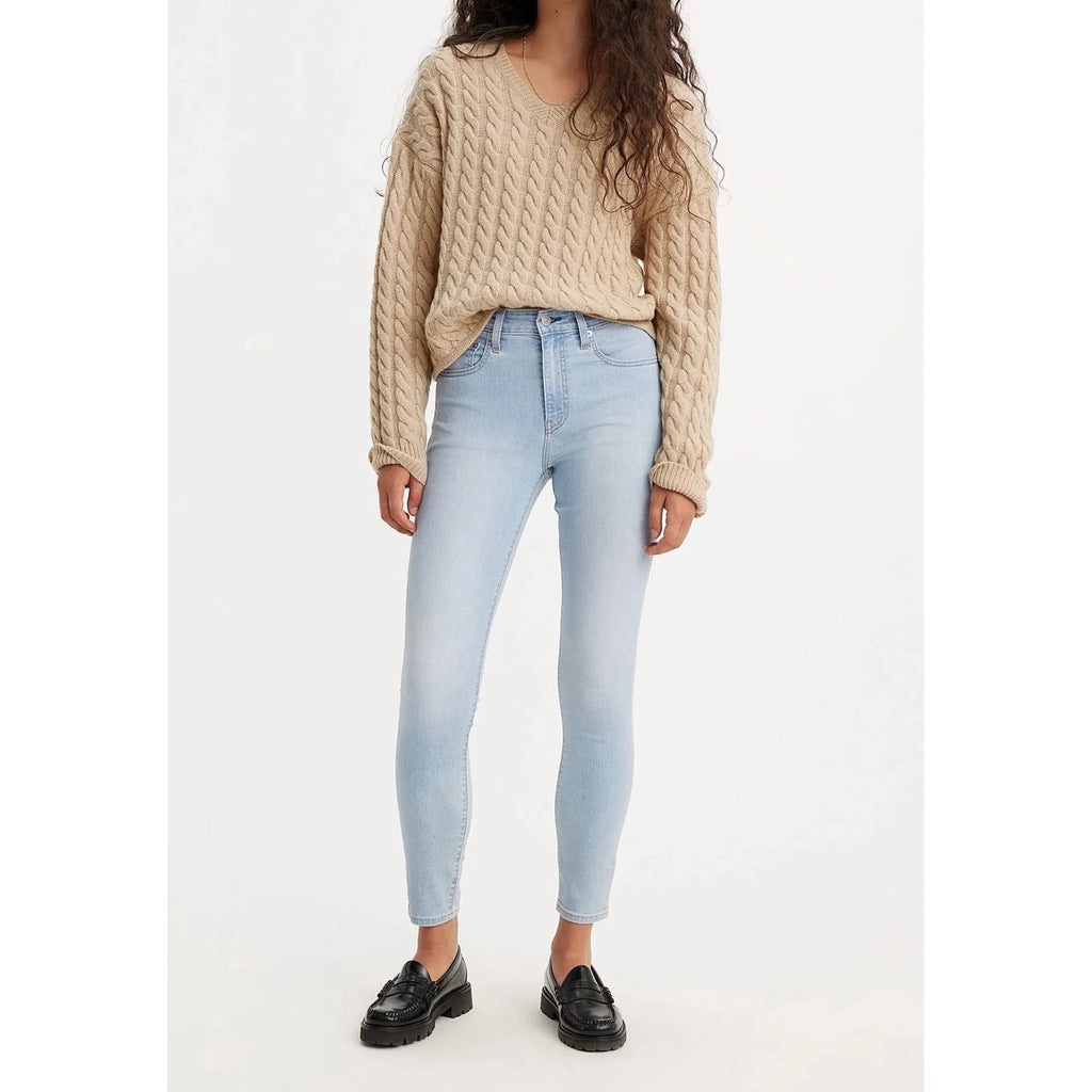 Jean Skinny Taille Haute Levi's 721 Bleu