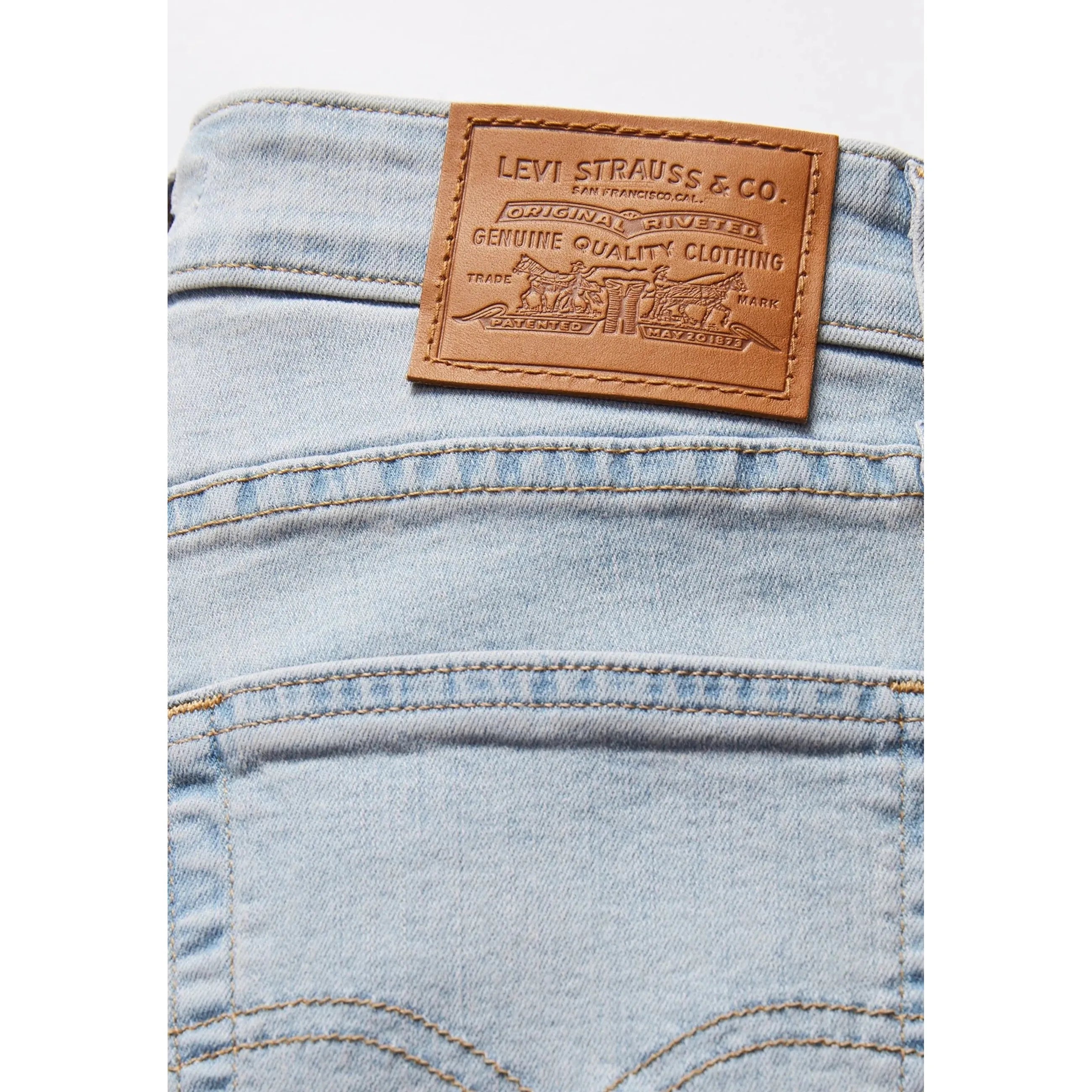Jean Skinny Taille Haute Levi's 721 Bleu