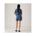 Short En Jean Taille Haute Levi's 501 Bleu