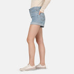 Short En Jean Taille Haute Levi's 80S Mom Bleu