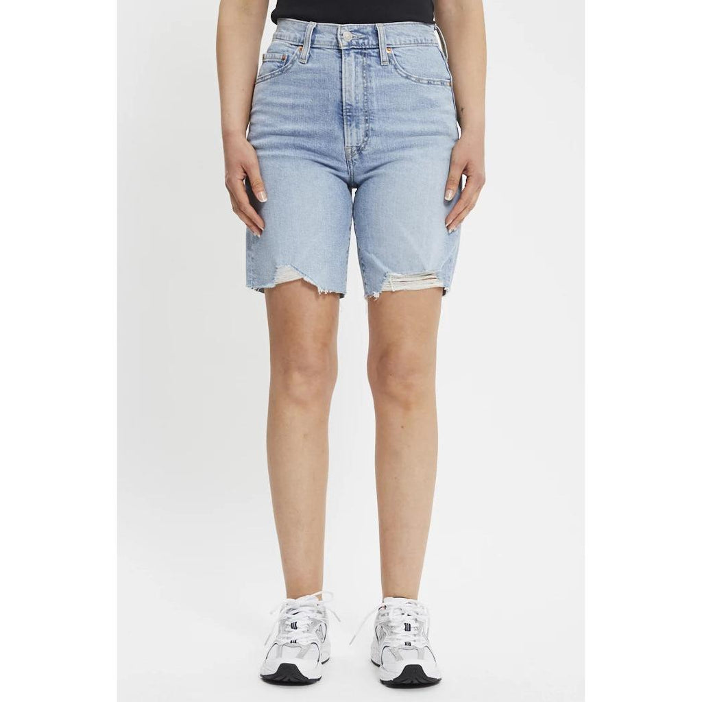 Levi's Ribcage Ultra High-Waisted Denim Shorts