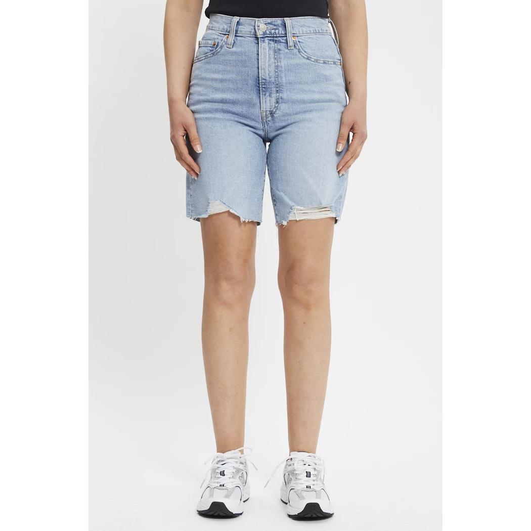 Levi's Ribcage Ultra High-Waisted Denim Shorts
