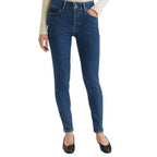 Jean Skinny Taille Mi-Haute Levi's 711 Bleu