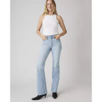 Levi's Wedgie High-Waisted Bootcut Jeans Blue