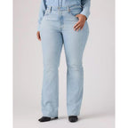 Levi's Wedgie High-Waisted Bootcut Jeans Blue