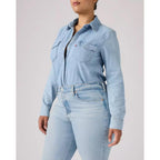 Levi's Wedgie High-Waisted Bootcut Jeans Blue