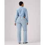 Levi's Wedgie High-Waisted Bootcut Jeans Blue
