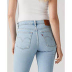 Levi's Wedgie High-Waisted Bootcut Jeans Blue