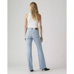 Levi's Wedgie High-Waisted Bootcut Jeans Blue