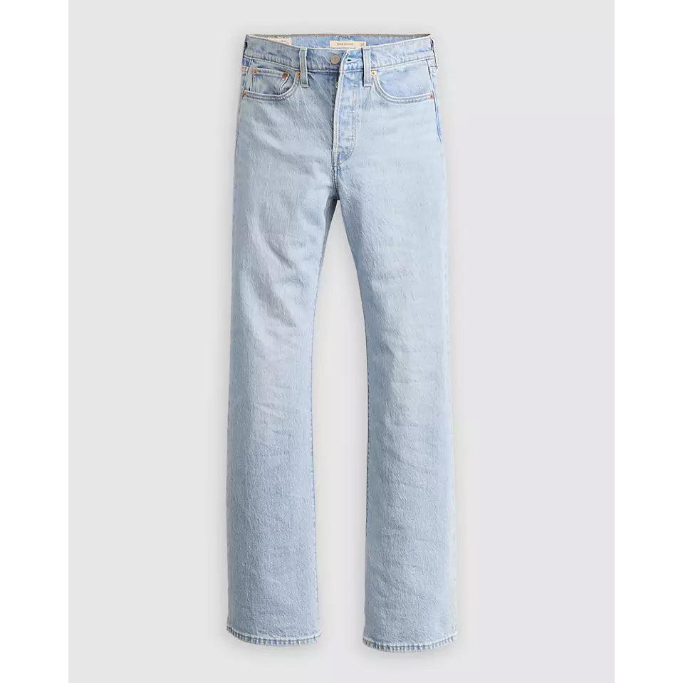 Levi's Wedgie High-Waisted Bootcut Jeans Blue