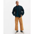 Jean Loose Taille Mi-Haute Levi's Marron
