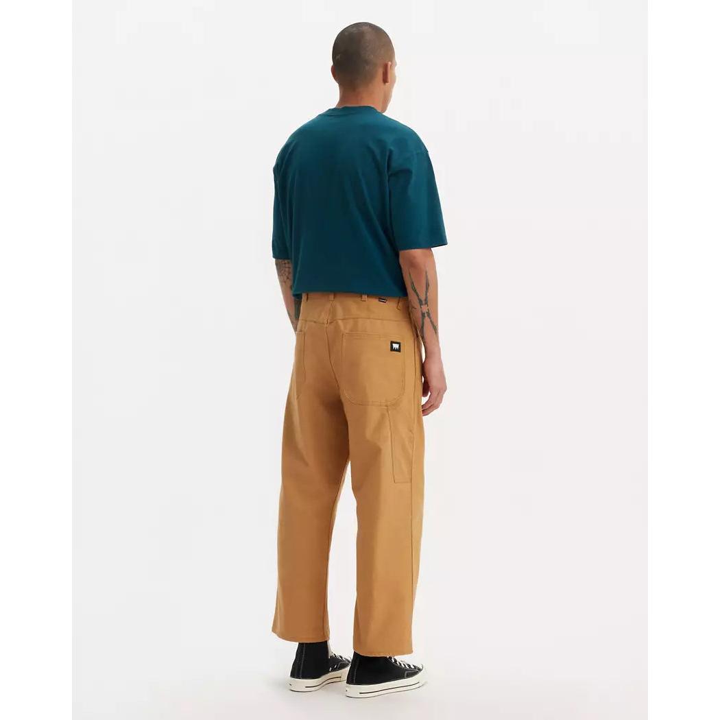 Jean Loose Taille Mi-Haute Levi's Marron
