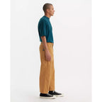 Jean Loose Taille Mi-Haute Levi's Marron