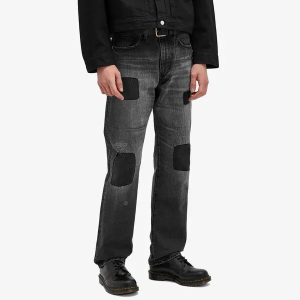 Vaquero Recto De Tiro Medio Levi's 505 Gris