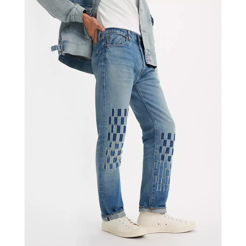 Jean Droit Taille Mi-Haute Levi's 501 1980S Bleu