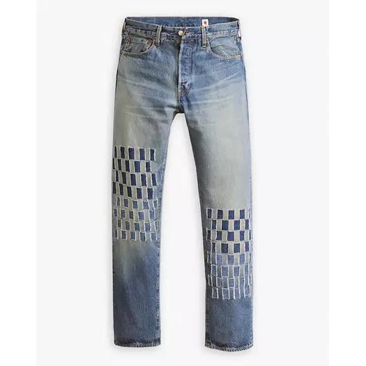 Jean Droit Taille Mi-Haute Levi's 501 1980S Bleu