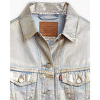 Veste En Jean Levi's Shrunken 90'S Argenté