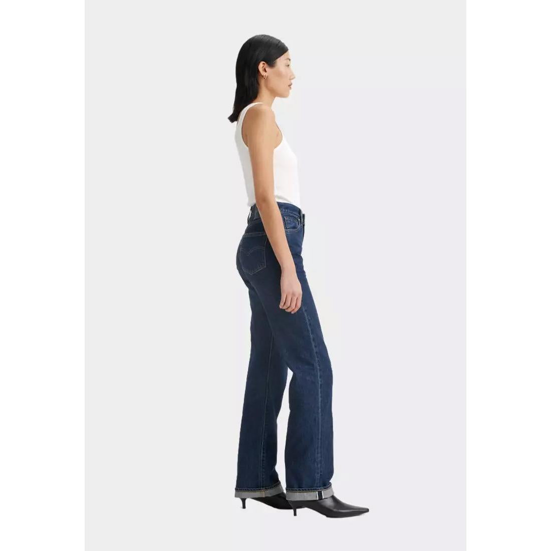 Jean Droit Taille Mi-Haute Levi's Plank