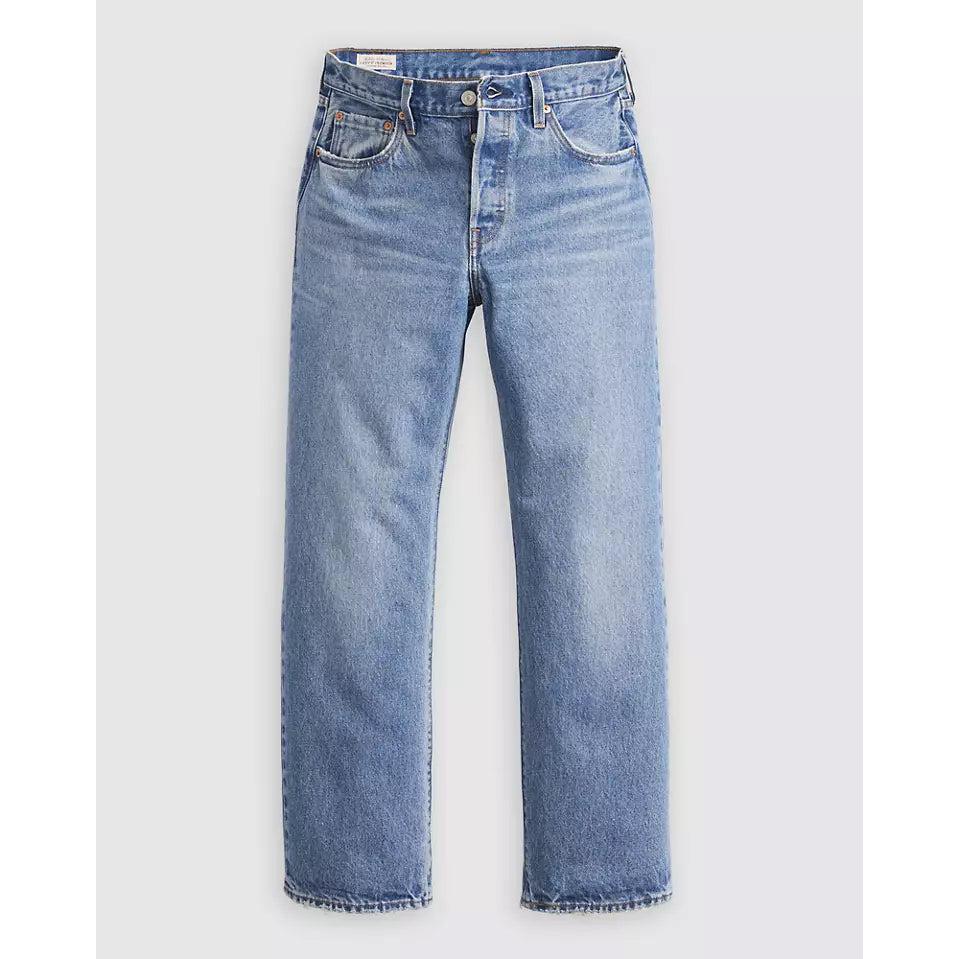 Jeans Diritti a Vita Media Levi's 501 '90S Ankle Blu