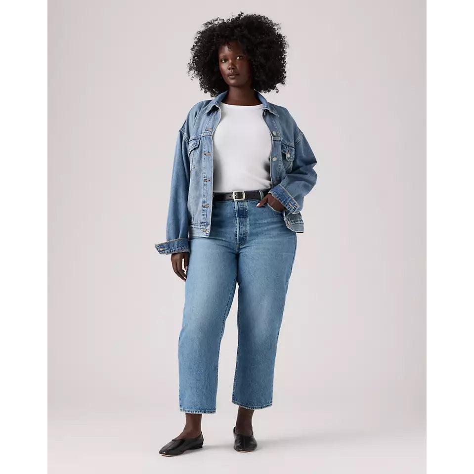 Jeans Diritti a Vita Media Levi's 501 '90S Ankle Blu