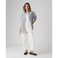 Jean Droit Taille Mi-Haute Levi's 501 '90S Ankle Blanc
