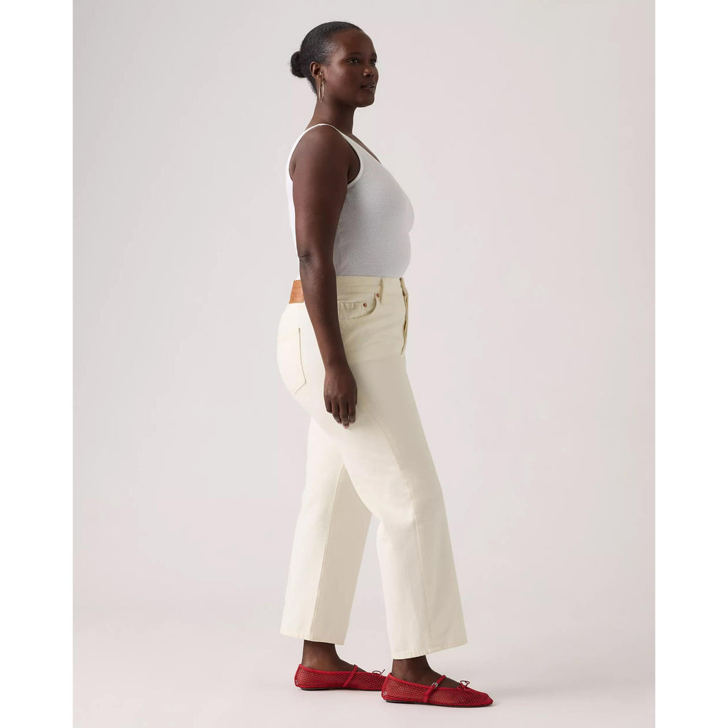 Jean Droit Taille Mi-Haute Levi's 501 '90S Ankle Blanc