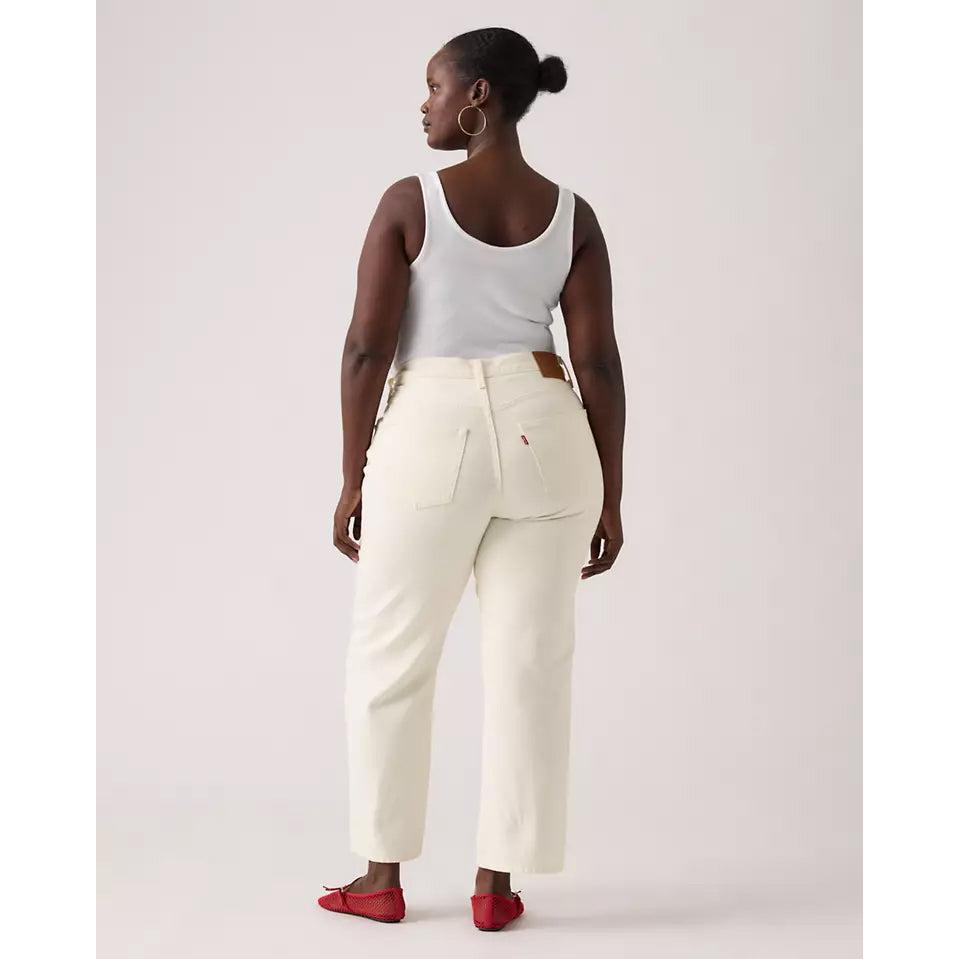 Jean Droit Taille Mi-Haute Levi's 501 '90S Ankle Blanc