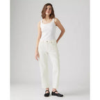 Jean Droit Taille Mi-Haute Levi's 501 '90S Ankle Blanc